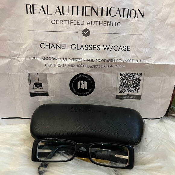 Chanel Reading Eyeglasses with Case and COA - Picture 3 of 12